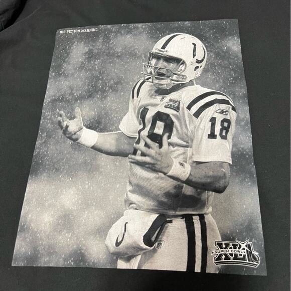 Mitchell & Ness x Super Bowl Peyton Manning Long Sleeve T-Shirt SIZE XL CLEAN - Picture 3 of 4